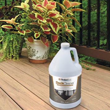 TimberTech DeckCleaner is a biodegradable cleaning solution