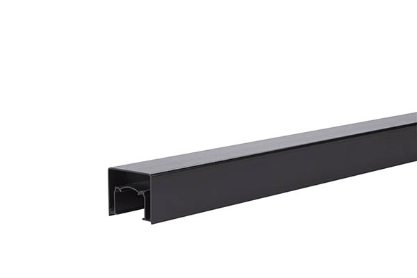 TimberTech Impression Rail Express Modern Top Rail in Black Product Image