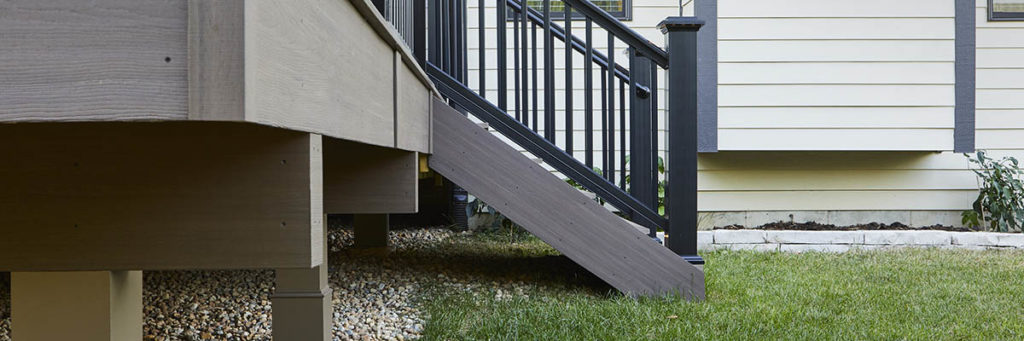Decking installation requires a safe, sturdy substructure