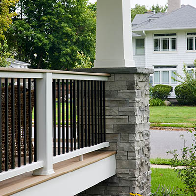 easy deck railing customizations allow you to choose your color