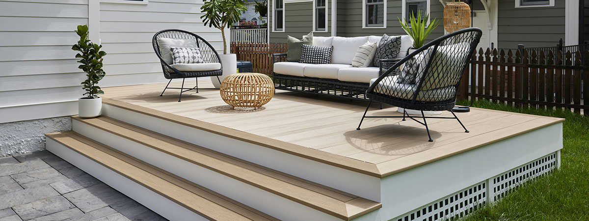 Small outdoor space ideas for small outdoor space by TimberTech
