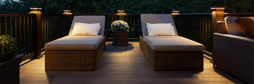 Lighting for deck posts illuminates your perimeter