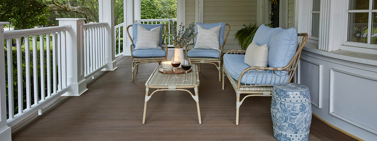 Front porch designs and front porch design ideas by TimberTech