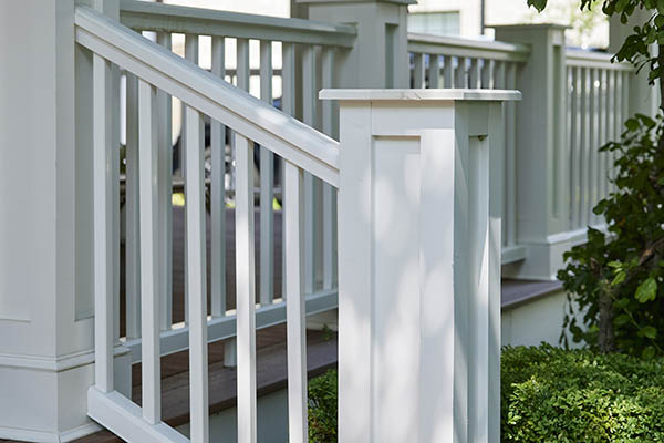 Traditional porch remodel ideas featuring ornate details
