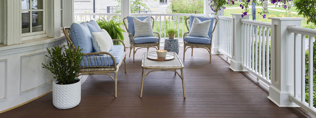 Porch remodel ideas by TimberTech