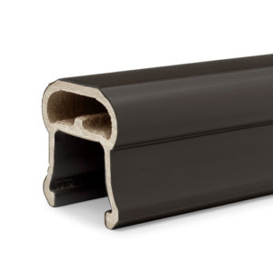 TimberTech Radiance Rail Matte Espresso Classic Composite Series Product Swatch