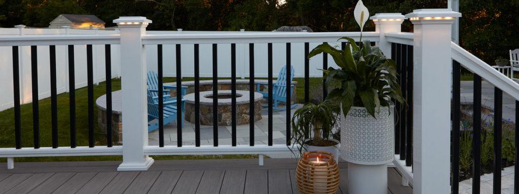 Composite deck railing products and ideas from TimberTech