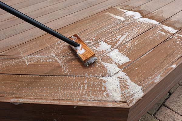 Deck Brush, Cleaning System