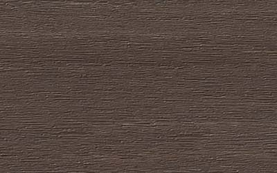 Close up decking board swatch of Dark Hickory from the Advanced PVC product line