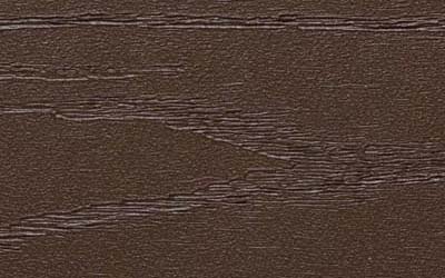 Close up decking board swatch of Kona from the Advanced PVC product line
