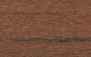 Close up decking board swatch of Mahogany from the Advanced PVC product line