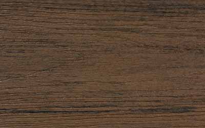 Close up decking swatch of Dark Roast from the Composite product line