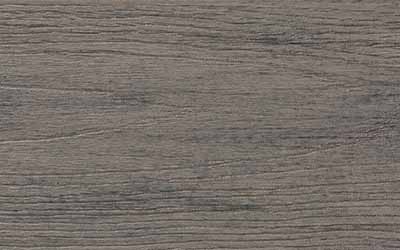 Close up decking swatch of Driftwood from the Composite product line