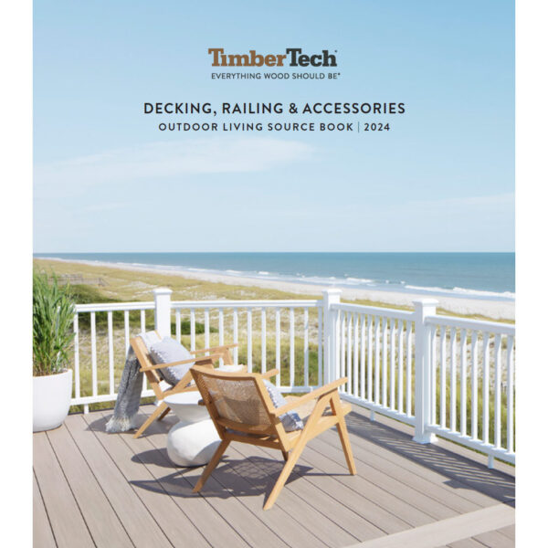 Cover of the 2024 TimberTech Outdoor Living Source Book