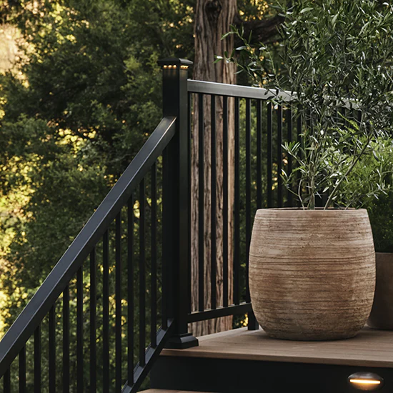 Black Impression Rail Express railing 