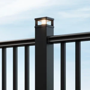 Close up shot of Advantage Rail in Matte Black